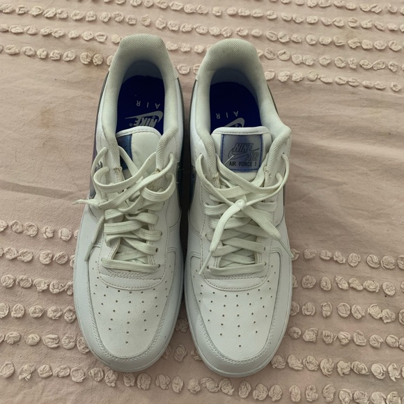 Nike Air Force 1 low oversized swoosh white racer blue - Picture 2 of 7